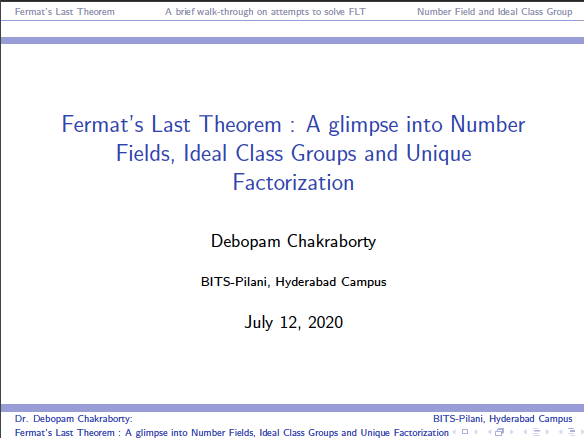 Fermat's Last Theorem and a Failure of Unique Factorization