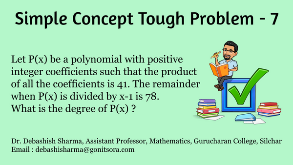 Simple Concept Tough Problem - 7